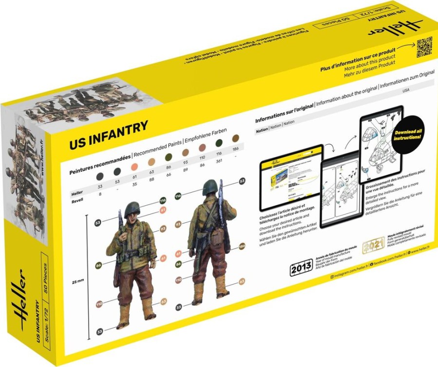 Figures Heller | Us Infantry (49601)