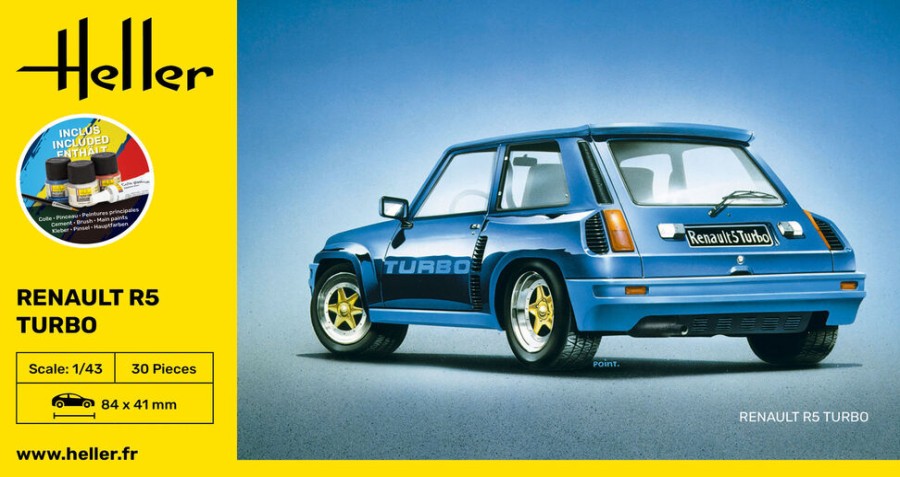 Vehicles Heller | Starter Kit Renault R5 Turbo (56150)