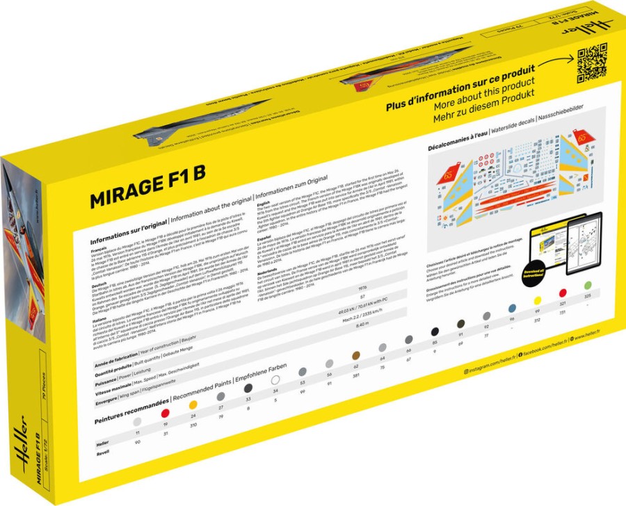 Aviation Heller | Starter Kit Mirage F1 (35319)